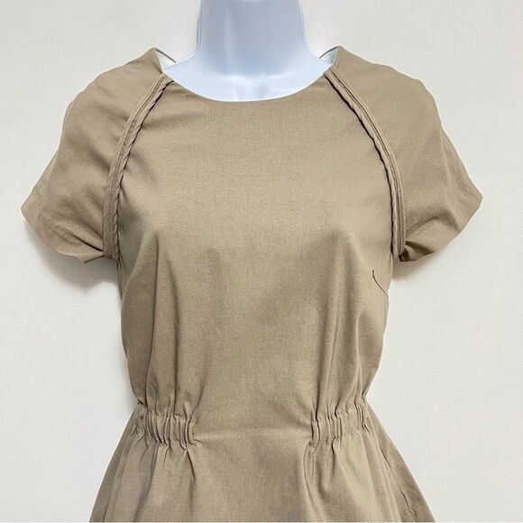 Walter Baker Bennett Tan Canvas Top XS NWT - Picture 2 of 8